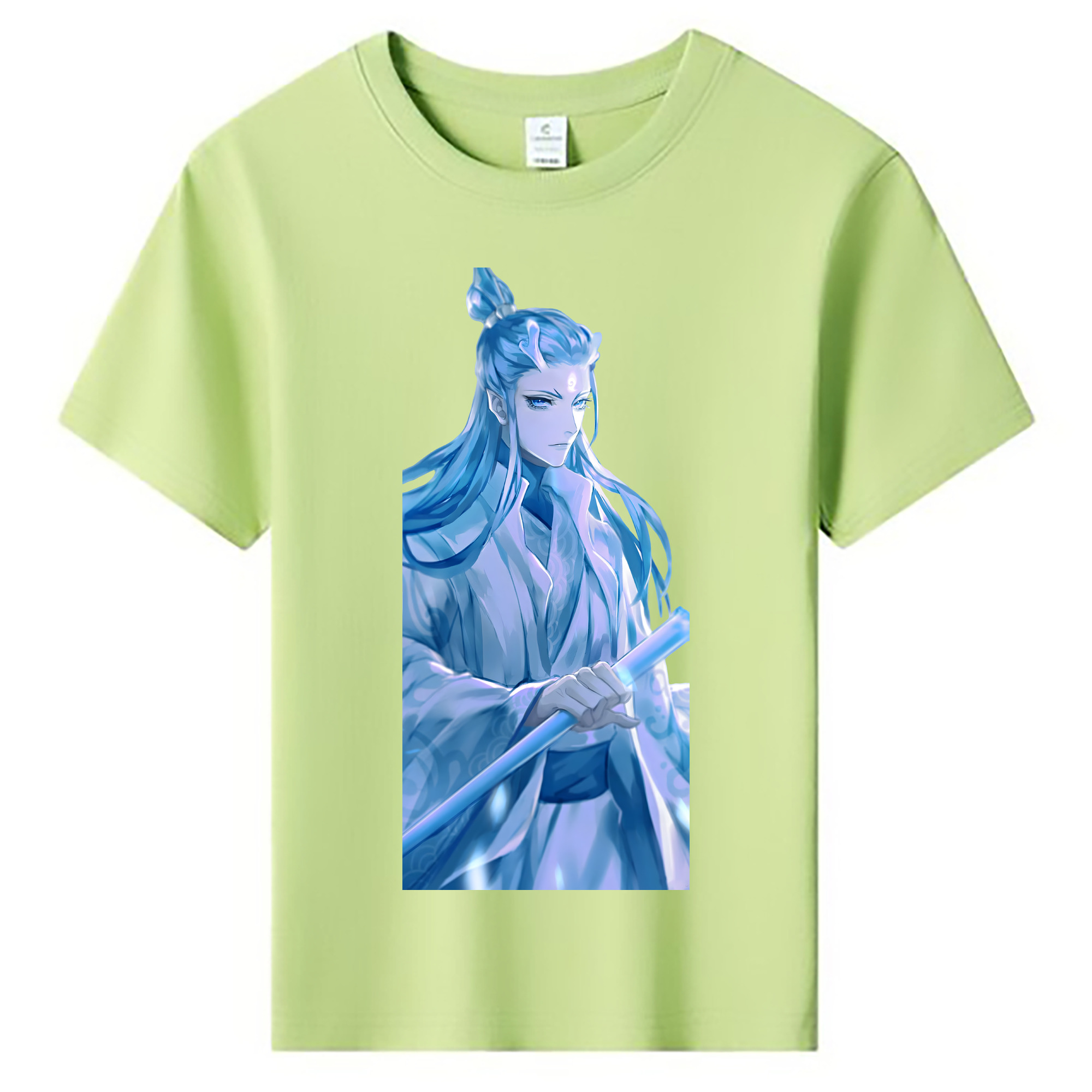 （画像用） Ne Zha 2 ナタ 魔童の大暴れ 綿100％キッズTシャツ（フロントプリント）